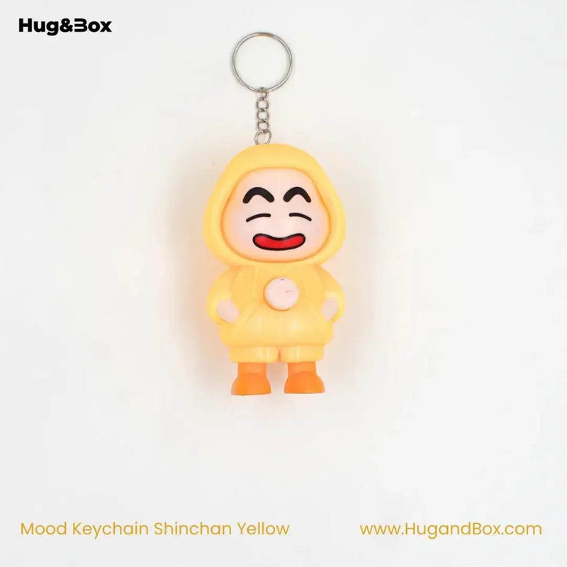 Mood Face Changing Keychain – Triple Expression - Hug&Box