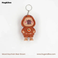 Mood Face Changing Keychain – Triple Expression - Hug&Box