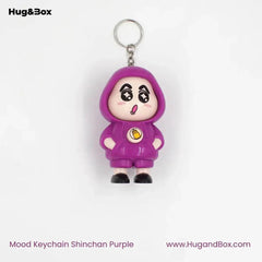 Mood Face Changing Keychain – Triple Expression - Hug&Box