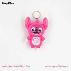 Mood Face Changing Keychain – Triple Expression - Hug&Box