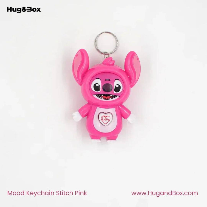Mood Face Changing Keychain – Triple Expression - Hug&Box