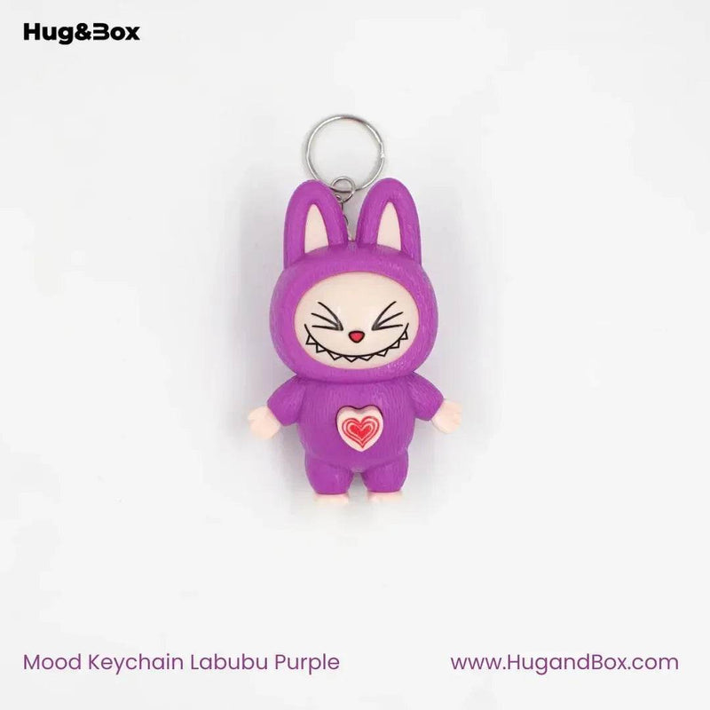 Mood Face Changing Keychain – Triple Expression - Hug&Box