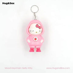 Mood Face Changing Keychain – Triple Expression - Hug&Box