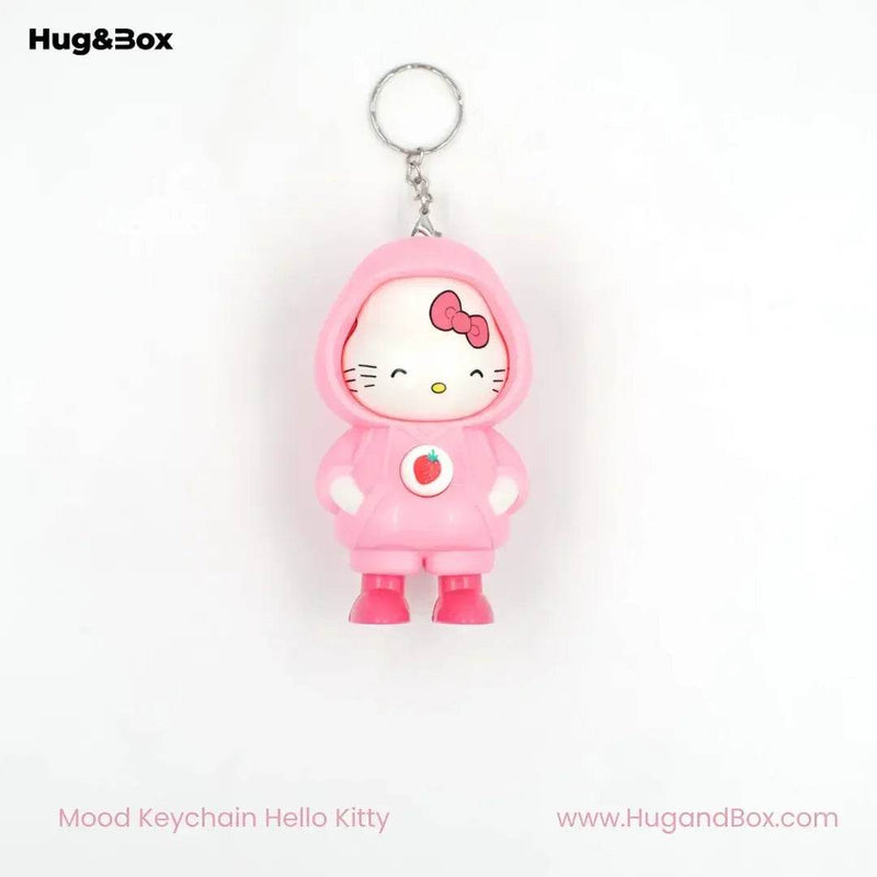 Mood Face Changing Keychain – Triple Expression - Hug&Box
