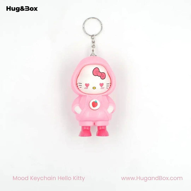 Mood Face Changing Keychain – Triple Expression - Hug&Box