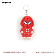Mood Face Changing Keychain – Triple Expression - Hug&Box