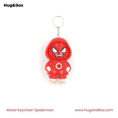 Mood Face Changing Keychain – Triple Expression - Hug&Box