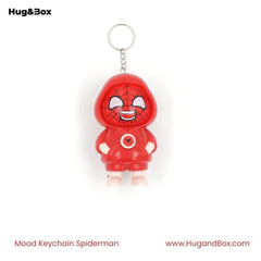Mood Face Changing Keychain – Triple Expression - Hug&Box