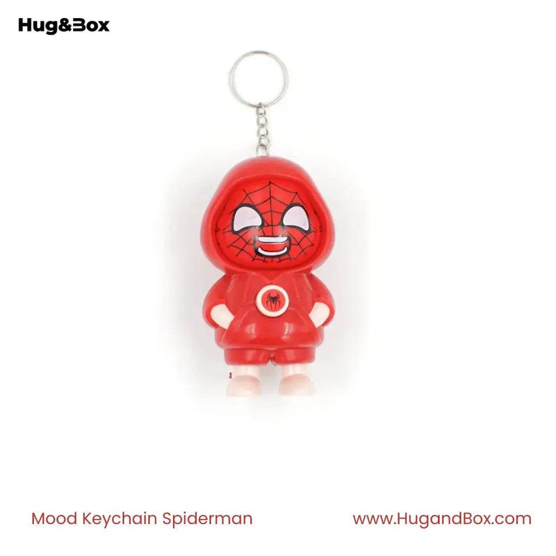 Mood Face Changing Keychain – Triple Expression - Hug&Box