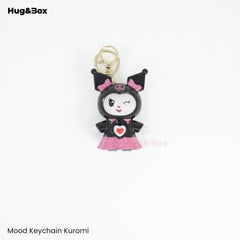 Mood Face Changing Keychain – Triple Expression - Hug&Box
