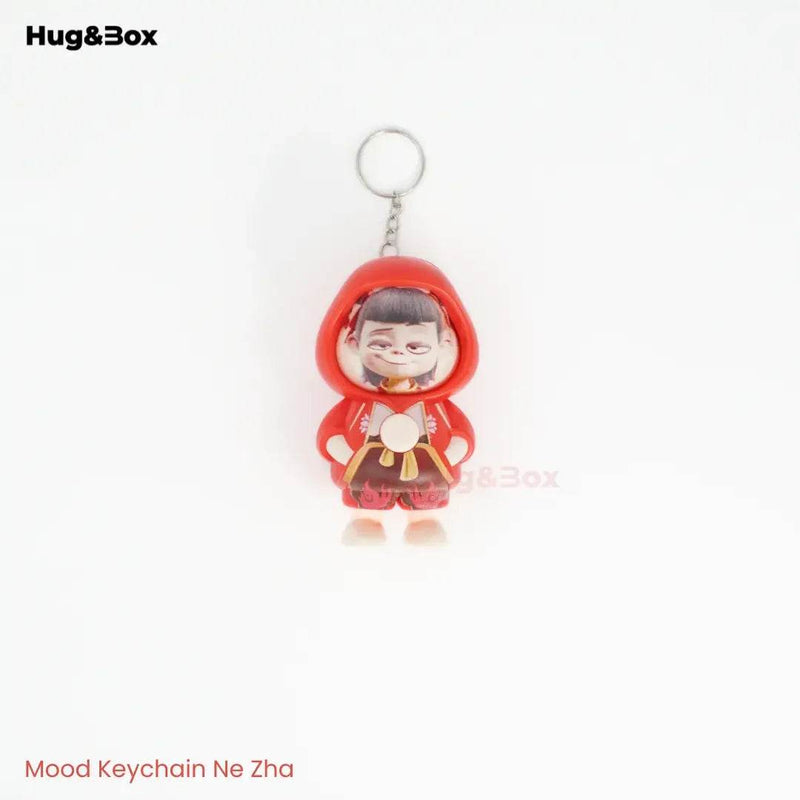 Mood Face Changing Keychain – Triple Expression - Hug&Box