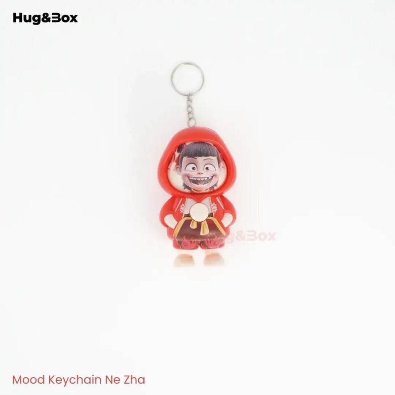 Mood Face Changing Keychain – Triple Expression - Hug&Box