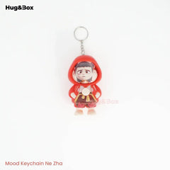 Mood Face Changing Keychain – Triple Expression - Hug&Box