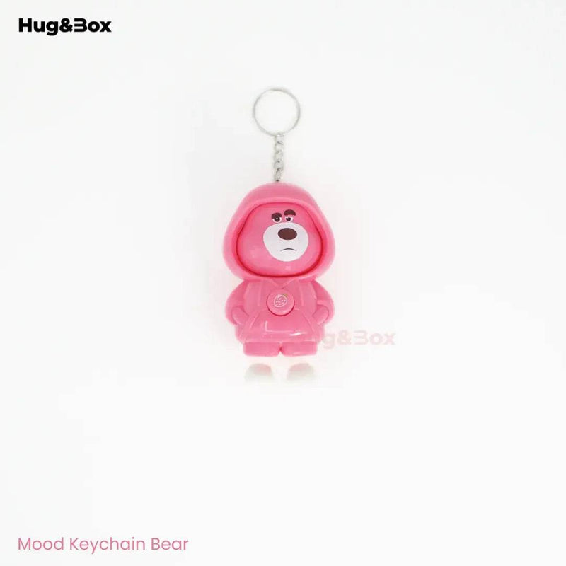 Mood Face Changing Keychain – Triple Expression - Hug&Box