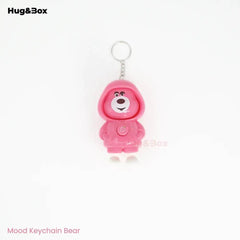 Mood Face Changing Keychain – Triple Expression - Hug&Box