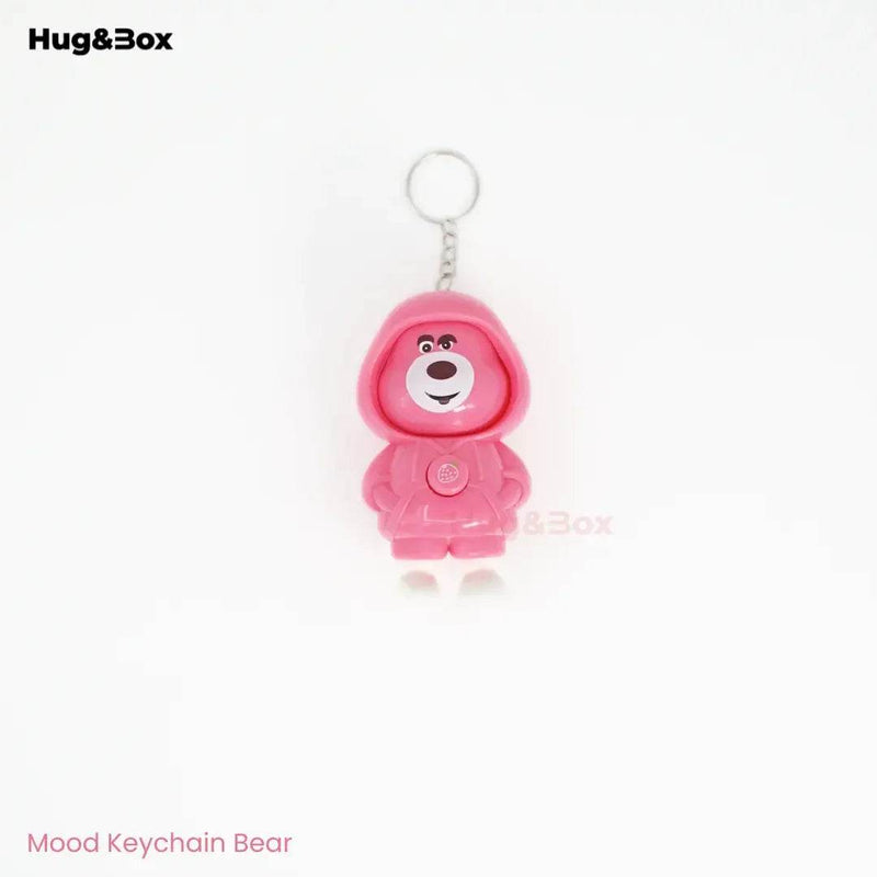 Mood Face Changing Keychain – Triple Expression - Hug&Box