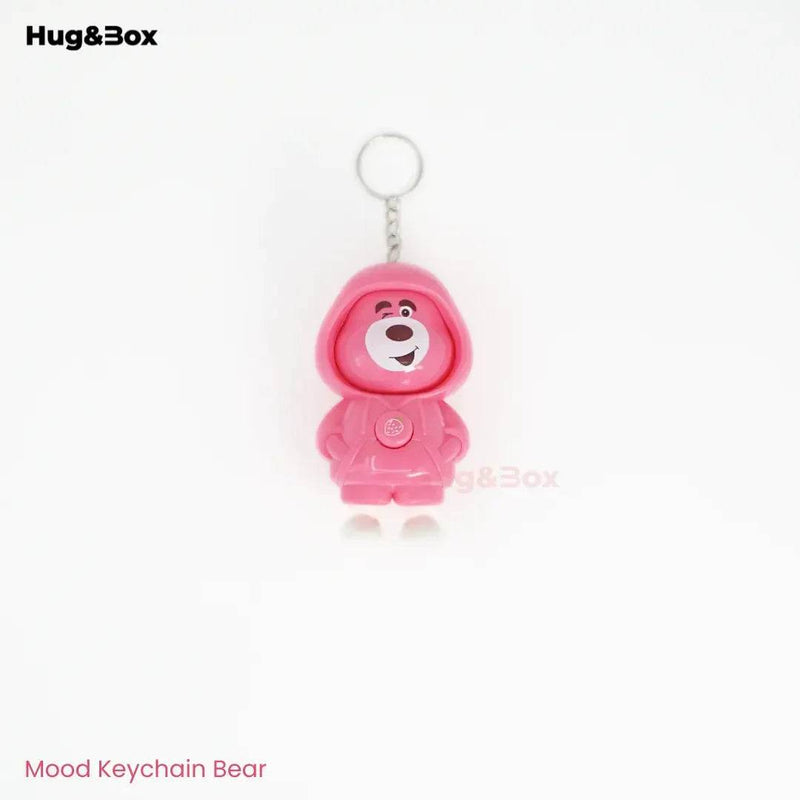 Mood Face Changing Keychain – Triple Expression - Hug&Box