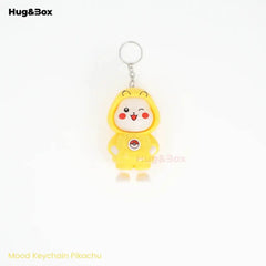 Mood Face Changing Keychain – Triple Expression - Hug&Box