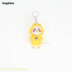 Mood Face Changing Keychain – Triple Expression - Hug&Box