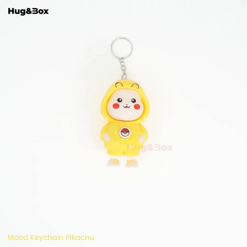 Mood Face Changing Keychain – Triple Expression - Hug&Box