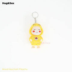 Mood Face Changing Keychain – Triple Expression - Hug&Box