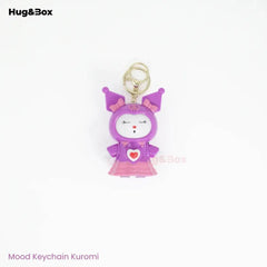 Mood Face Changing Keychain – Triple Expression - Hug&Box