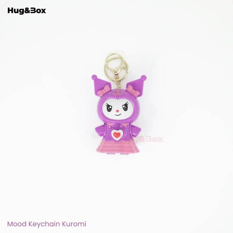 Mood Face Changing Keychain – Triple Expression - Hug&Box