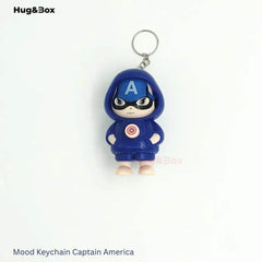 Mood Face Changing Keychain – Triple Expression - Hug&Box