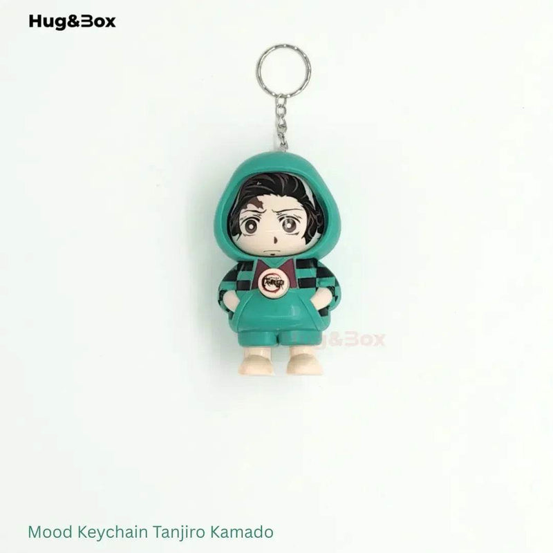 Mood Face Changing Keychain – Triple Expression - Hug&Box