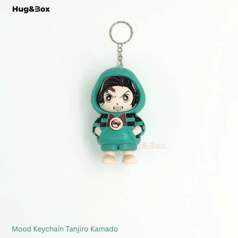 Mood Face Changing Keychain – Triple Expression - Hug&Box
