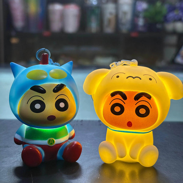 Shinchan Light Keychain – Cute and Fun Bag Charm for Fans - Hug&Box