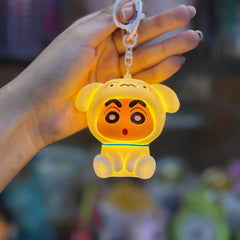Shinchan Light Keychain – Cute and Fun Bag Charm for Fans - Hug&Box
