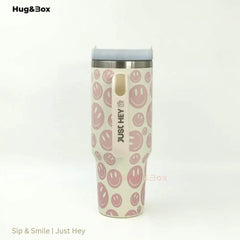 Sip & Smile | Just Hey Tumbler - Hug&Box