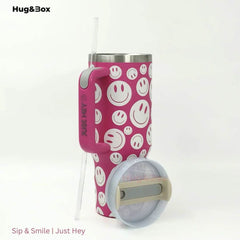 Sip & Smile | Just Hey Tumbler - Hug&Box