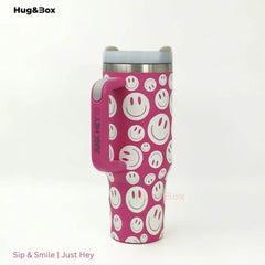 Sip & Smile | Just Hey Tumbler - Hug&Box