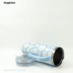 Sip & Smile | Just Hey Tumbler - Hug&Box