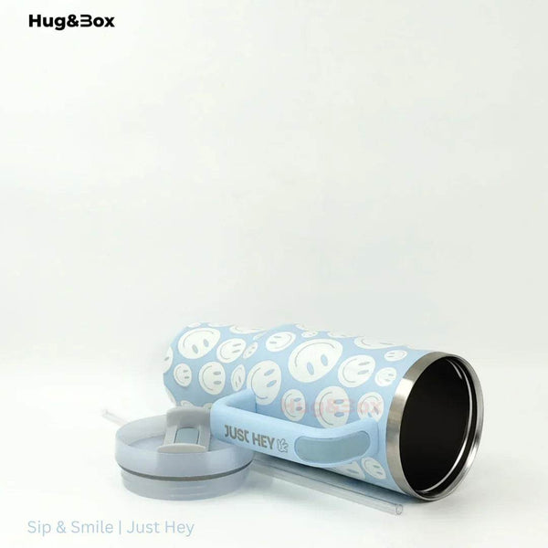 Sip & Smile | Just Hey Tumbler - Hug&Box