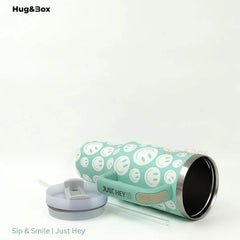 Sip & Smile | Just Hey Tumbler - Hug&Box