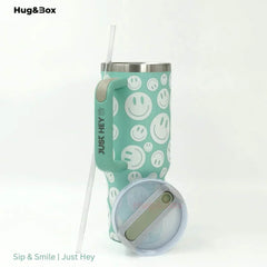 Sip & Smile | Just Hey Tumbler - Hug&Box