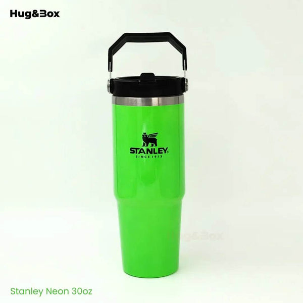Stanley 30oz Flip Straw Tumbler – Neon Edition - Hug&Box