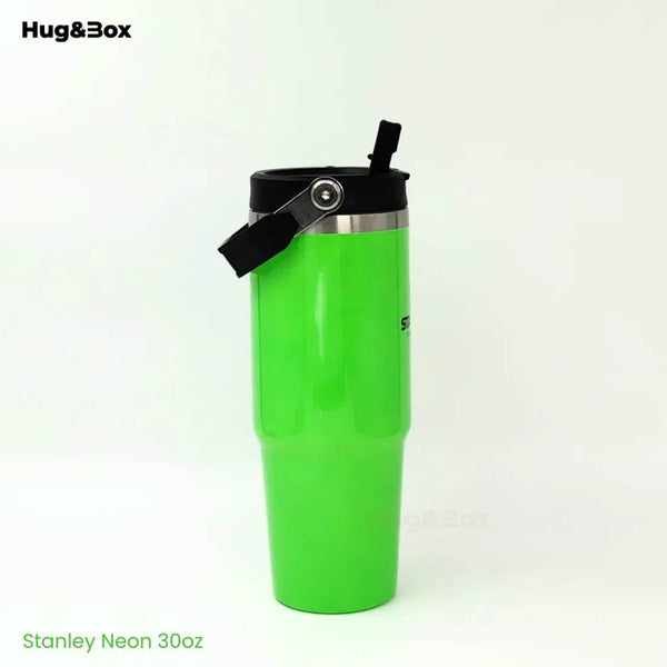 Stanley 30oz Flip Straw Tumbler – Neon Edition - Hug&Box
