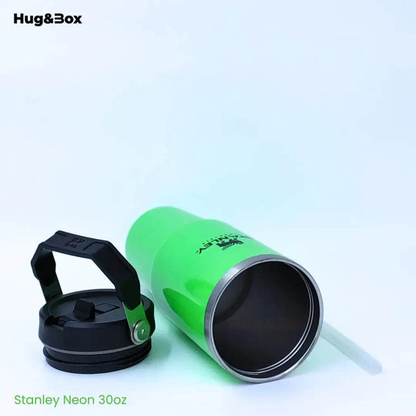 Stanley 30oz Flip Straw Tumbler – Neon Edition - Hug&Box