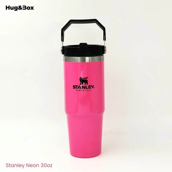 Stanley 30oz Flip Straw Tumbler – Neon Edition - Hug&Box