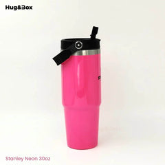 Stanley 30oz Flip Straw Tumbler – Neon Edition - Hug&Box