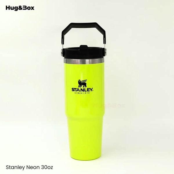 Stanley 30oz Flip Straw Tumbler – Neon Edition - Hug&Box