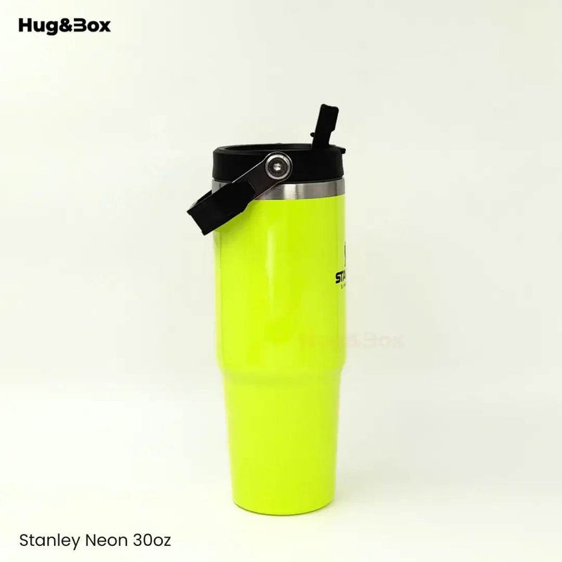 Stanley 30oz Flip Straw Tumbler – Neon Edition - Hug&Box
