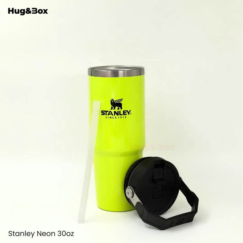 Stanley 30oz Flip Straw Tumbler – Neon Edition - Hug&Box
