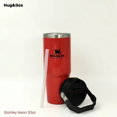 Stanley 30oz Flip Straw Tumbler – Neon Edition - Hug&Box