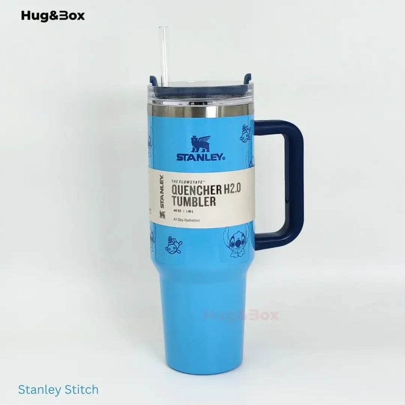 Stanley Tumblers | Cartoon Edition 40oz – Fun, Durable Stanley Bottle - Hug&Box