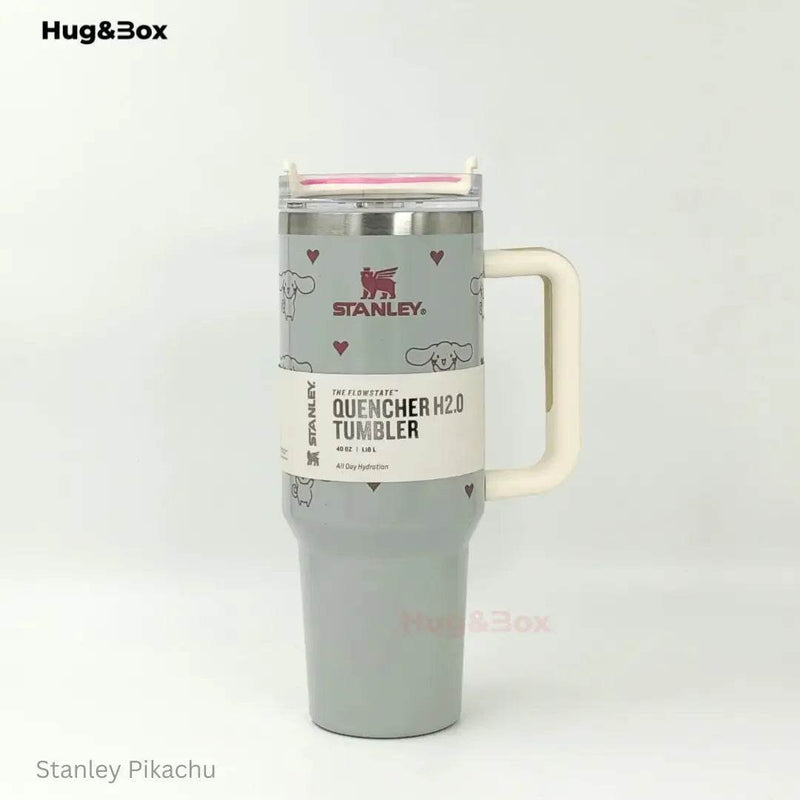 Stanley Tumblers | Cartoon Edition 40oz – Fun, Durable Stanley Bottle - Hug&Box
